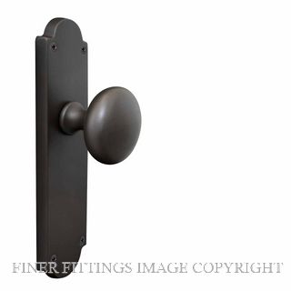 WINDSOR 3004 DRB VICTORIAN KNOB LATCH HANDLES DARK ROMAN BRASS