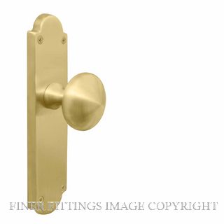 WINDSOR 3004 MSB VICTORIAN KNOB LATCH HANDLES MATT SATIN BRASS