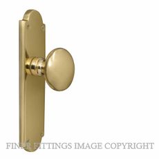 WINDSOR 3003-3019 VICTORIAN KNOB HANDLES POLISHED BRASS