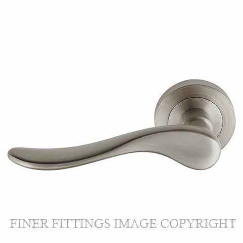 WINDSOR 8167 - 8243 BN HAVEN LEVER ON ROSE BRUSHED NICKEL