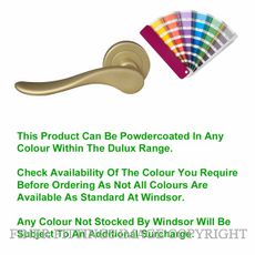 WINDSOR 8167RD PC HAVEN 52MM EXCLUSIVE ROUND ROSE POWDERCOAT