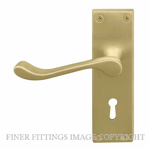 WINDSOR 7005-7006 MSB BELMONT HANDLES MATT SATIN BRASS