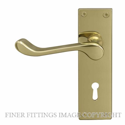 WINDSOR 7005-7006 PB BELMONT HANDLES POLISHED BRASS