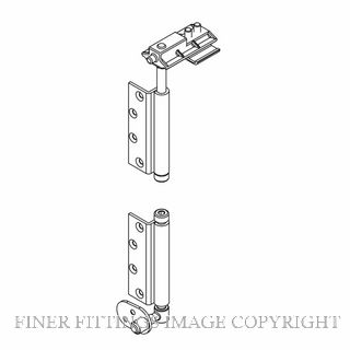 BRIO BWS1F-35HSS WF 4S PIVOT SET 35F NON-MORTICED SS