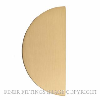 IVER 21336 OSAKA 150MM CUPBOARD PULL BRUSHED BRASS