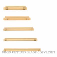 IVER 20886B-20926B CABINET PULL WITH BACKPLATE BRUSHED BRASS