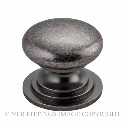 IVER 0572 - 0573 SARLAT CABINET KNOBS DISTRESSED NICKEL