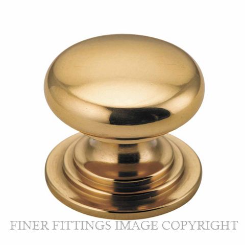 IVER 0558 - 0559 SARLAT CABINET KNOBS POLISHED BRASS