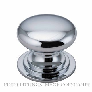 IVER 0566 CUPBOARD KNOB SARLAT CHROME PLATE P27XD32MM