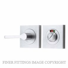 IVER 21724 SQUARE ACCESSIBIILITY PRIVACY TURN WITH INDICATOR BRUSHED CHROME