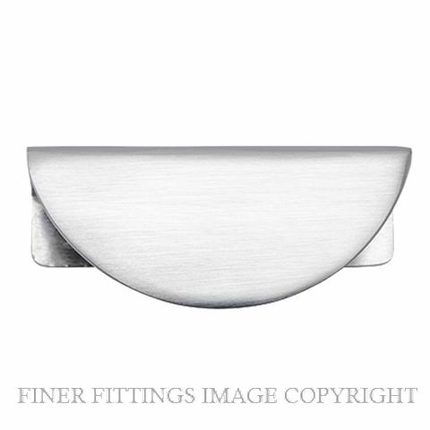 IVER 20935 OSAKA 80MM LIP DRAWER PULL BRUSHED CHROME