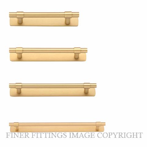 IVER HELSINKI 20996B - 21026B CABINET HANDLES BRUSHED BRASS