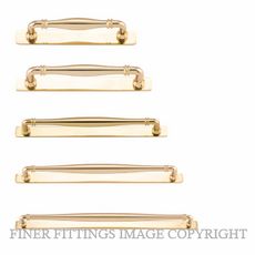 IVER 20886B-20926B CABINET PULL WITH BACKPLATE BRUSHED BRASS