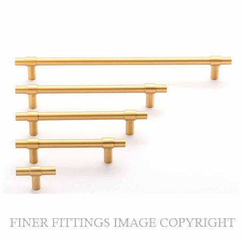 IVER HELSINKI 20986 - 21026 CABINET HANDLES BRUSHED BRASS