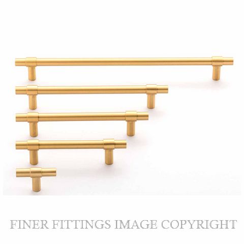 IVER HELSINKI 20986 - 21026 CABINET HANDLES BRUSHED BRASS