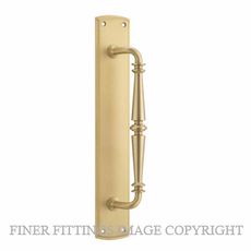 IVER 4501 SARLAT PULL HANDLE 380X65MM BRUSHED BRASS