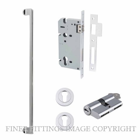 IVER 21304 BALTIMORE PULL HANDLE LOCK KITS CHROME PLATE