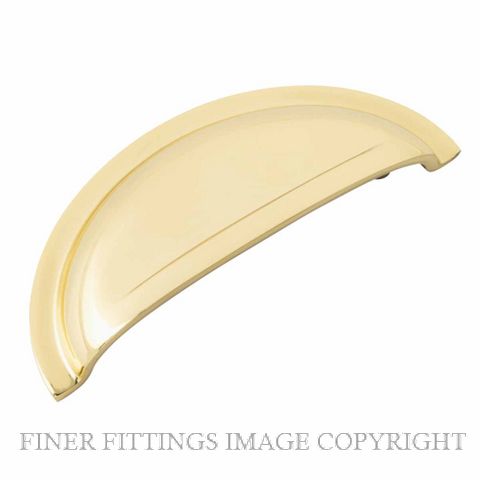 IVER 20810 SARLAT 96MM DRAWER PULL POLISHED BRASS