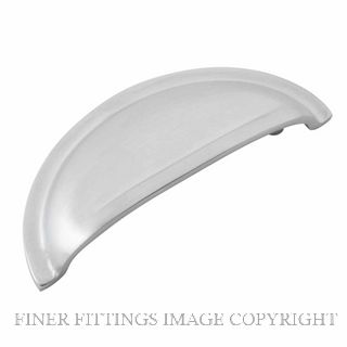 IVER 20815 SARLAT 96MM DRAWER PULL BRUSHED CHROME