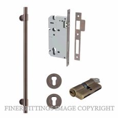 IVER 20702 - 20713 HELSINKI PULL HANDLE LOCK KITSETS SIGNATURE BRASS