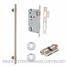 IVER 20710 - 20721 HELSINKI PULL HANDLE LOCK KITSETS SATIN NICKEL