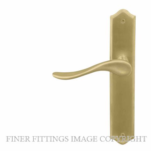 WINDSOR HAVEN TRADITIONAL MSB LONGPLATE MATT SATIN BRASS