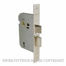 WINDSOR 1107-1108 3 LEVER MORTICE LOCK CHROME PLATE