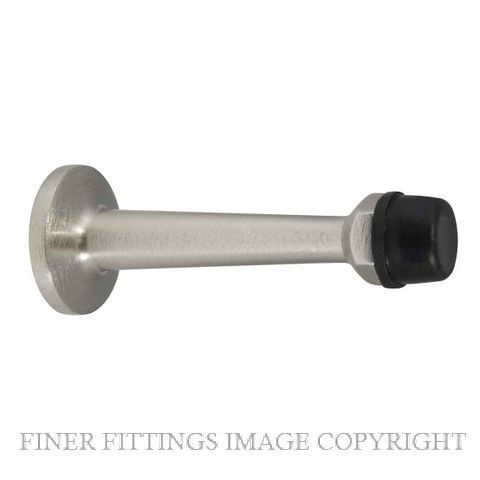 WINDSOR 5229 75MM DOORSTOP SKIRTING FIX BRUSHED NICKEL