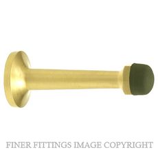 WINDSOR 5229 75MM DOORSTOP SKIRTING FIX POLISHED BRASS