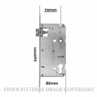 E LOK 700 70 MORTICE ONLY -70MM BACKSET