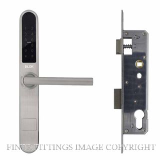 E LOK 705 30 SS SMART LOCKSET -30MM BACKSET SATIN STAINLESS