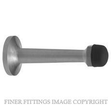 WINDSOR 5229 75MM DOORSTOP SKIRTING FIX SATIN CHROME