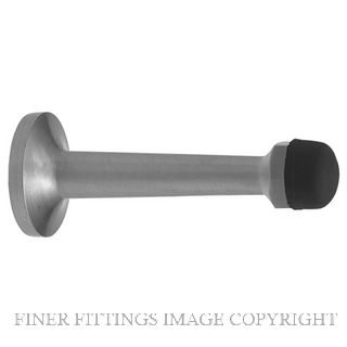 WINDSOR 5229 75MM DOORSTOP SKIRTING FIX SATIN CHROME