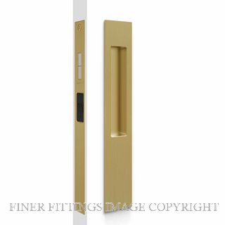 MARDECO MA8105/SET SB M SERIES FLUSH PULL SNIB LOCK SET SATIN BRASS