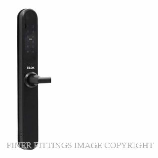 E LOK 915 0 BLK 9 SERIES SMART SNIB LEVER SET MATT BLACK