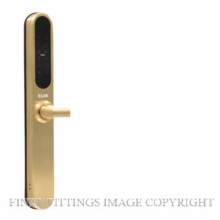 E LOK 915 0 SB 9 SERIES SMART SNIB LEVER SET SATIN BRASS