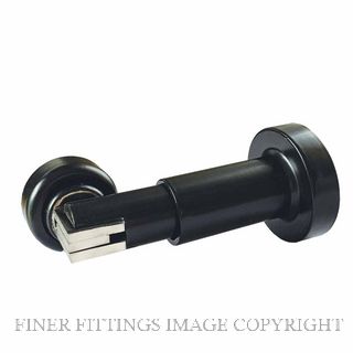 MILES NELSON 808PB MAGNETIC DOOR HOLDER MATT BLACK