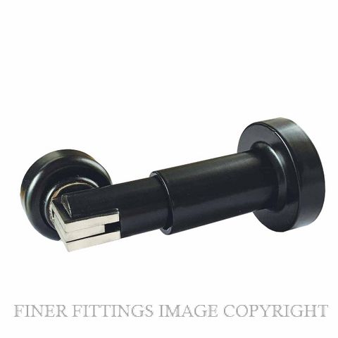 MILES NELSON 808PB MAGNETIC DOOR HOLDER MATT BLACK