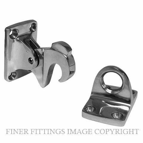 DRAKE & WRIGLEY 1574CP WALL MOUNT LATCHBACK CHROME PLATE