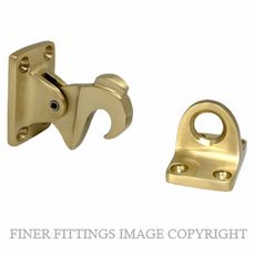 DRAKE & WRIGLEY 1574SB WALL MOUNT LATCHBACK SATIN BRASS