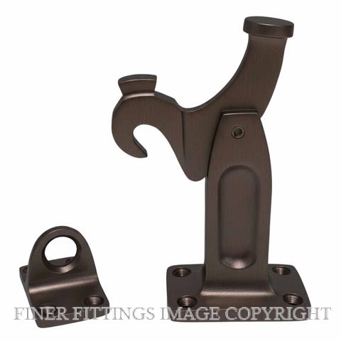 DRAKE & WRIGLEY 1577EB FLOOR MOUNT LATCHBACK ELECTRO BRONZE