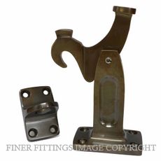 DRAKE & WRIGLEY 1577ORB FLOOR MOUNT LATCHBACK OIL RUBBED BRONZE