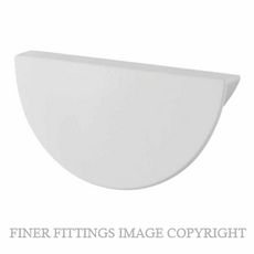 SYLVAN EU78.W 1/2 CIRCLE 64MM CABINET PULL WHITE