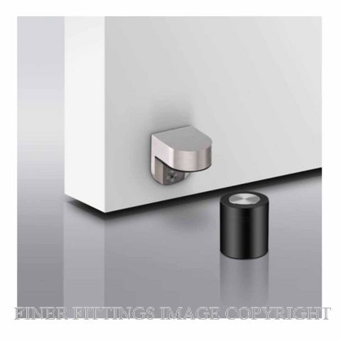 ZANDA 10503.SS HEAVY DUTY MAGNETIC DOOR STOPPER RETAINER SATIN STAINLESS