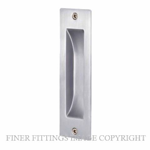 GAINSBOROUGH 392SC FLUSH PULL RADIUS BRUSHED SATIN CHROME