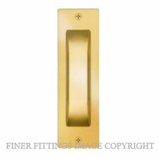 GAINSBOROUGH 392SB FLUSH PULL RADIUS SATIN BRASS