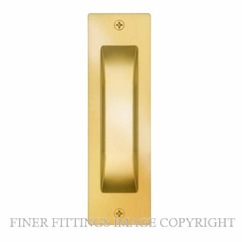 GAINSBOROUGH 392SB FLUSH PULL RADIUS SATIN BRASS