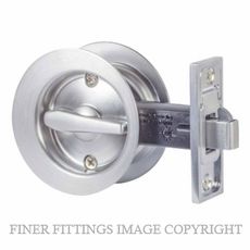 GAINSBOROUGH 395BSCC CAVITY DOOR LOCK PRIVACY BRUSHED SATIN CHROME