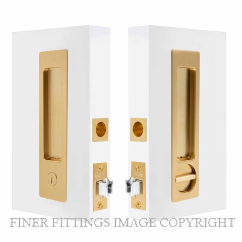 WINDSOR 5402-MSB CAVITY SUITE ULTRA PRIVACY SET MATT SATIN BRASS