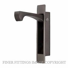 ZANDA 5288.GN SLIDING DOOR EDGE PULL 90 X 18MM CONCEALED FIXING GRAPHITE NICKEL